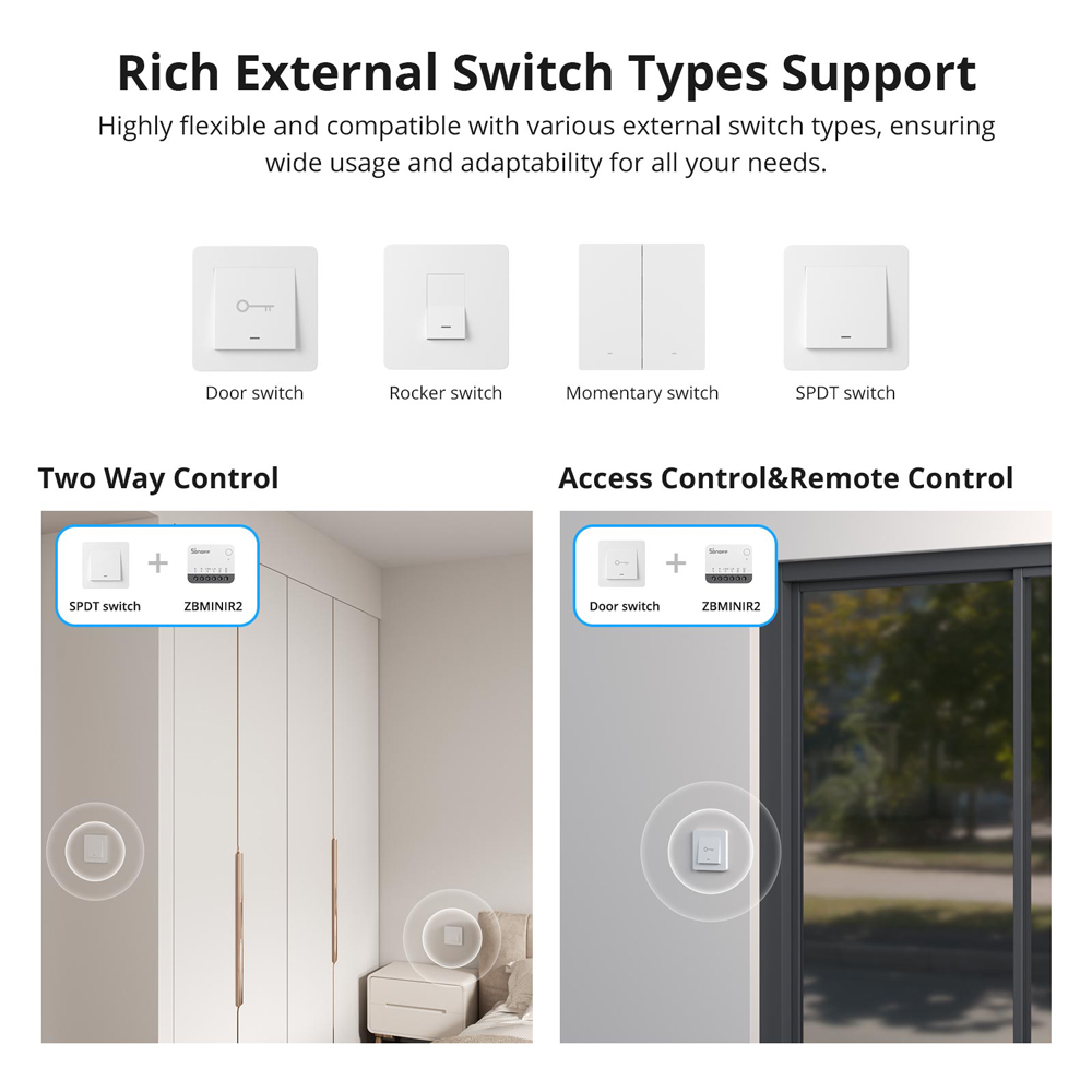 SONOFF ZBMINIR2 Zigbee Smart S - огляд і ціна Sonoff
