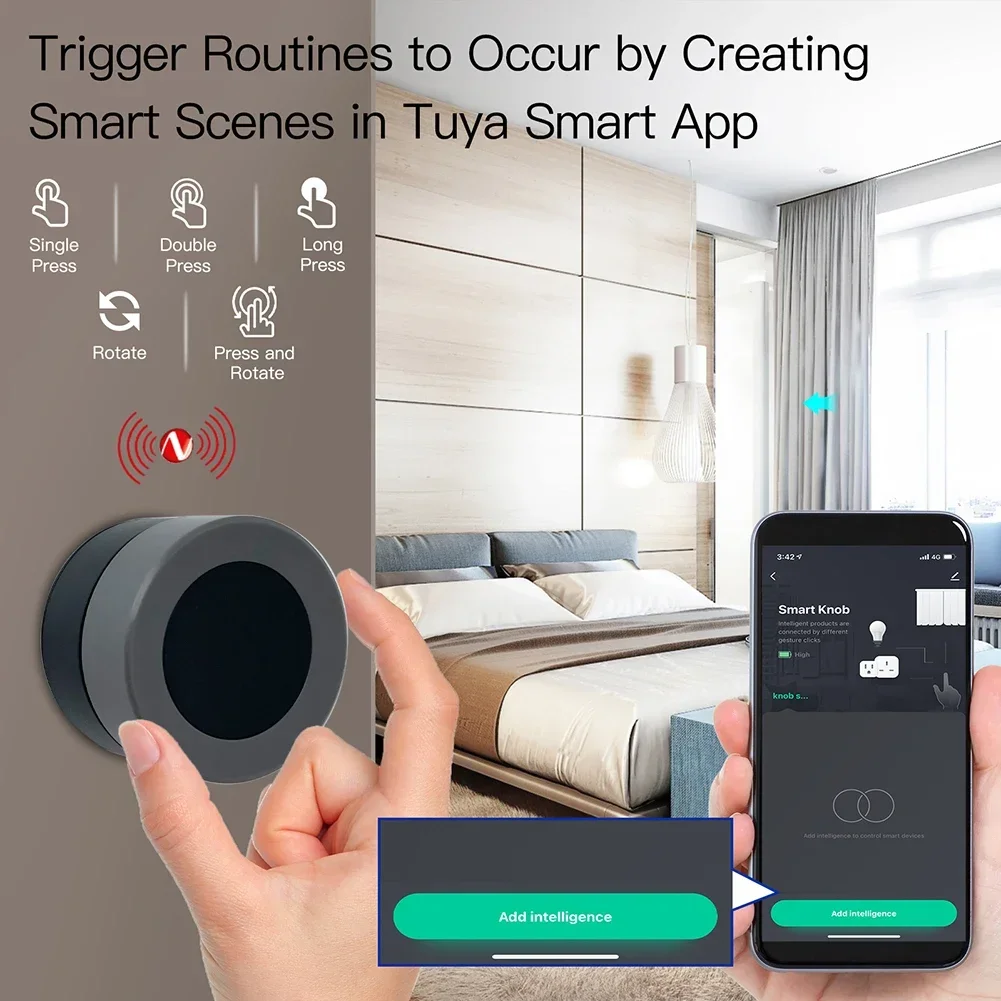 MOES Tuya ZigBee Smart Knob Sw - огляд і ціна Smart Relay Tuya