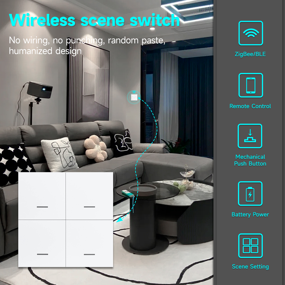Tuya ZigBee 3.0 Smart Scene Sw - огляд і ціна Sonoff