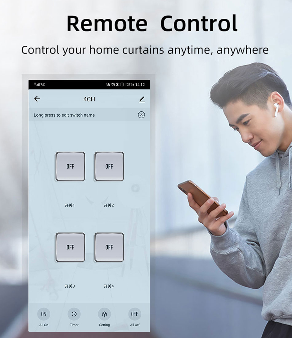 Tuya 4CH Zigbee Switch Relay M - огляд і ціна Tuya Smart