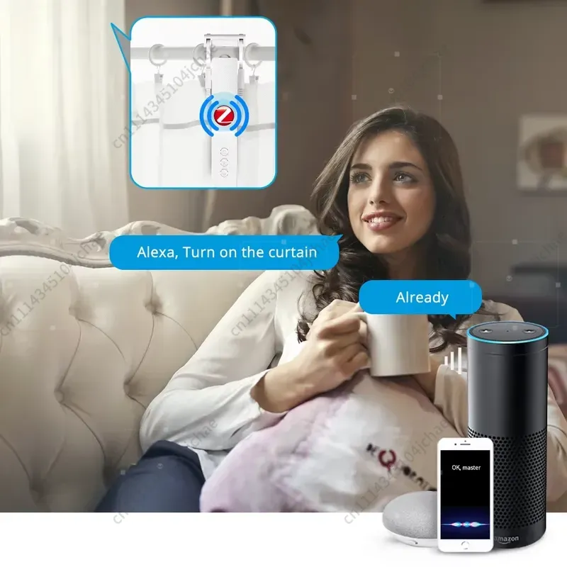 EE Tuya Zigbee Smart Curtain D - огляд і ціна Tuya Smart