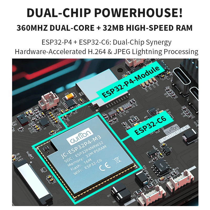 4.3 inch 480x800 IPS Capacitiv - огляд і ціна Smart Home Module Iot