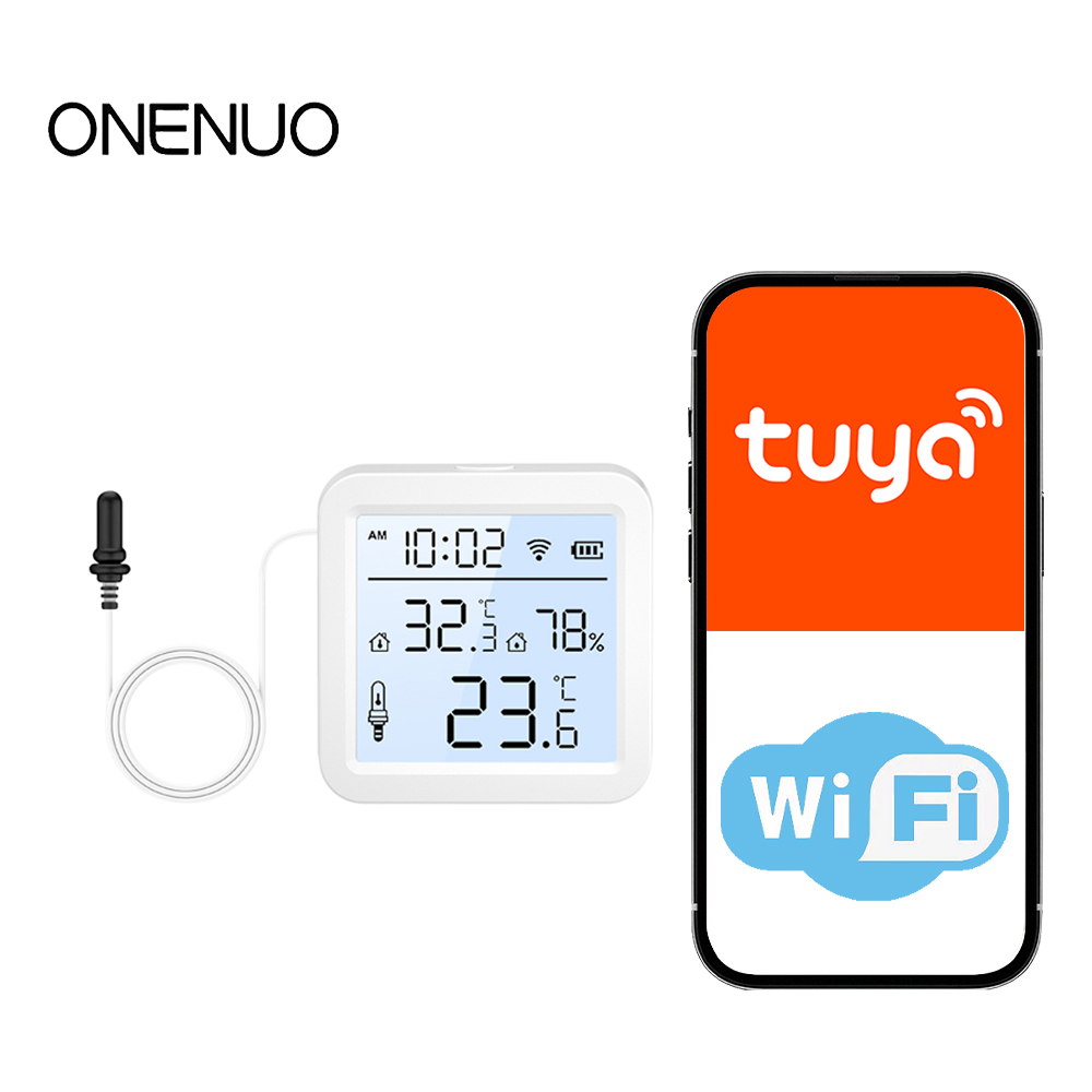 WiFi Humidity Temperature Sens - огляд і ціна Tuya Smart